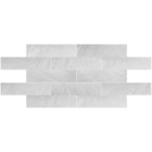 Tijolinho Marmore Acinzentado Adesivo Flexivel P Parede 30x7,