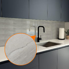 Tijolinho Marmore Acinzentado Adesivo Flexivel P Parede 30x7,