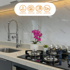 Tijolinho Marmore Branco Jazz Adesivo Flexivel P Parede 30x7,