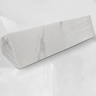 Tijolinho Marmore Branco Jazz Adesivo Flexivel P Parede 30x7,