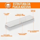 Tijolinho Marmore Branco Jazz Adesivo Flexivel P Parede 30x7