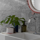 Tijolinho Mármore Monet Cinza Adesivo Flexivel P Parede 30x7,