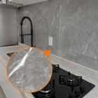 Tijolinho Mármore Monet Cinza Adesivo Flexivel P Parede 30x7,