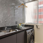 Tijolinho Mármore Monet Cinza Adesivo Flexivel P Parede 30x7