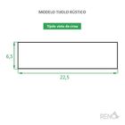 Tijolinho Mesclado De Barro - Revestimento Rústico Caixa Com