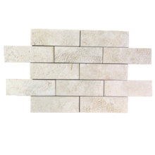 Tijolinho Travertino Cimentício - Veneto Fendi (m²)