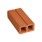 Tijolo à Vista 2 Furos 11,5x6,5x24cm Cerâmica Porto Galera