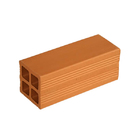 Tijolo à Vista 4 Furos 9x9x24cm Cerâmica Porto Galera