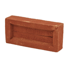 Tijolo Aparente Reto Vermelho 10,2cmx5,2cmx22,2cm Bauth