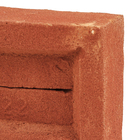 Tijolo Aparente Reto Vermelho 10,2cmx5,2cmx22,2cm Bauth