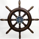 Timão De Barco Decorativo Em Resina 50cm Náutica