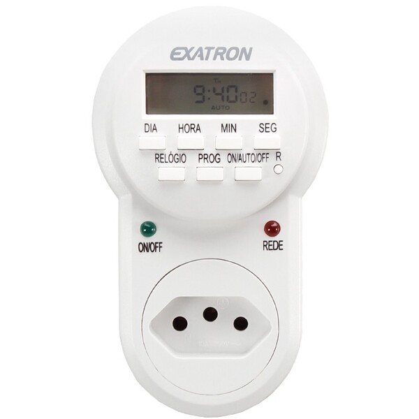 Timer Digital Bivolt Automático Tmd0bc Exatron Leroy Merlin