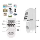 Timer Digital Bivolt Temporizador 20 Eventos Liga E Desliga