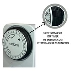 Timer Temporizador Analógico Mecânico Tomada Bivolt 110v 220v