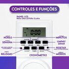 Timer Temporizador Digital Programável Liga Desliga Bivolt 20