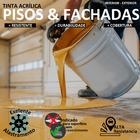 Tinta Acrílica  Pisos E Fachadas 900ml Cores - Vermelho Segur