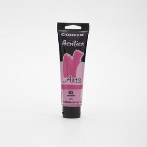 Tinta acrílica Arts Corfix laca rosa 120ml | Leroy Merlin