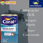 Tinta Acrilica Concentrada Rende Muito Verde Limão Lata 16 Li