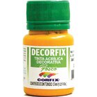 Tinta Acrílica Decorfix Fosca 37ml Amarelo Ca Cx Com 06