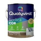 Tinta Acrílica Econômica Cor Qualyvinil 3 6.l - Pêssego