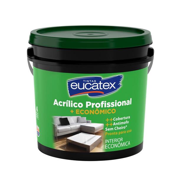 Tinta Acrílica Eucatex Profissional 15 Litros - Luar Do Sertão