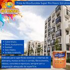 Tinta Acrílica Eucatex Super Pró Fosco 3,6 Litros - Amarelo C