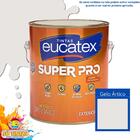 Tinta Acrílica Eucatex Super Pró Fosco 3,6 Litros - Gelo Árti