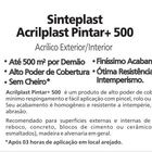 Tinta Acrílica Exterior/interior Acrilplast 18lt Semi Brilho