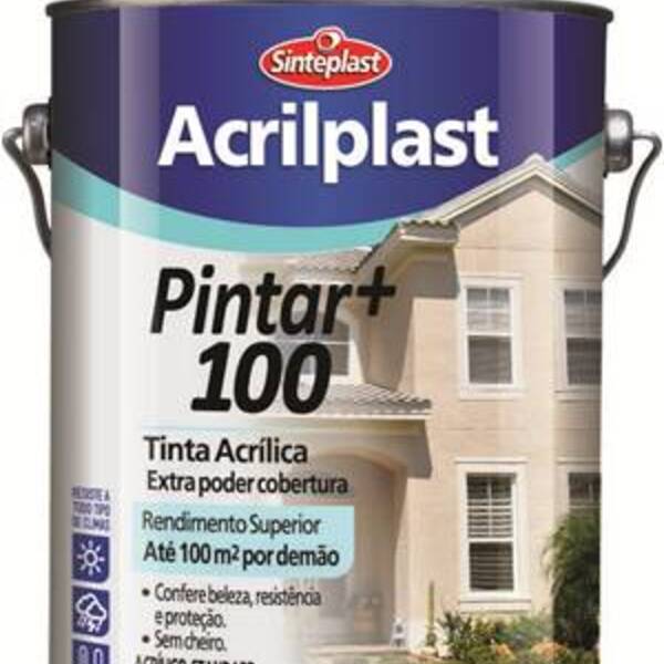 Tinta Acrílica Exterior/interior Acrilplast 3,6lt Fosca Gelo