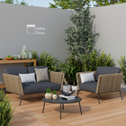 Tinta Acrílica Fosca Standard Exterior Feltro Cinza 3,6 L Luxens