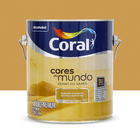 Tinta Acrílica Fosca Cores do Mundo Premium Interior Dunas Do Saara Intenso 3,6 L Coral