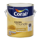 Tinta Acrílica Fosca Cores do Mundo Premium Interior Dunas Do Saara Intenso 3,6 L Coral