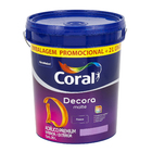 Tinta Acrílica Fosca Decora Matte Premium Interior e Exterior Branco Neve 20 L Coral
