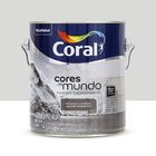 Tinta Acrílica Fosca Cores do Mundo Premium Interior Fiordes Escandinavos Suave 3,6 L Coral