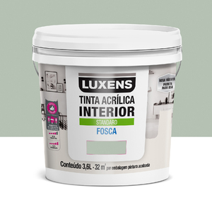 Foto de Tinta Acrílica Fosca Standard Interior Jardim Tropical 3,6L