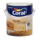 Tinta Acrílica Fosca Cores do Mundo Premium Interior Planicie Oriental Suave 3,6 L Coral