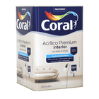 Tinta Acrílica Fosca Acrílico Premium Interior Algodão Egípcio 18 L Coral