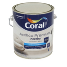 Tinta Acrílica Fosca Acrílico Premium Interior Branco 3,6 L Coral