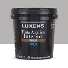 Tinta Acrílica Fosca Premium Interior Feltro Cinza 3,6 L Luxens