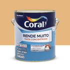 Tinta Acrílica Fosca Rende Muito Standard Interior e Exterior Cromo Suave 3,2 L Coral