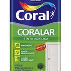 Tinta Acrílica Fosco Coral Coralar Amarelo Canário Lata 18l -