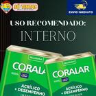 Tinta Acrílica Fosco Coral Coralar Amarelo Canário Lata 18l -