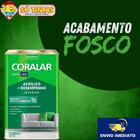 Tinta Acrílica Fosco Coral Coralar Amarelo Canário Lata 18l -