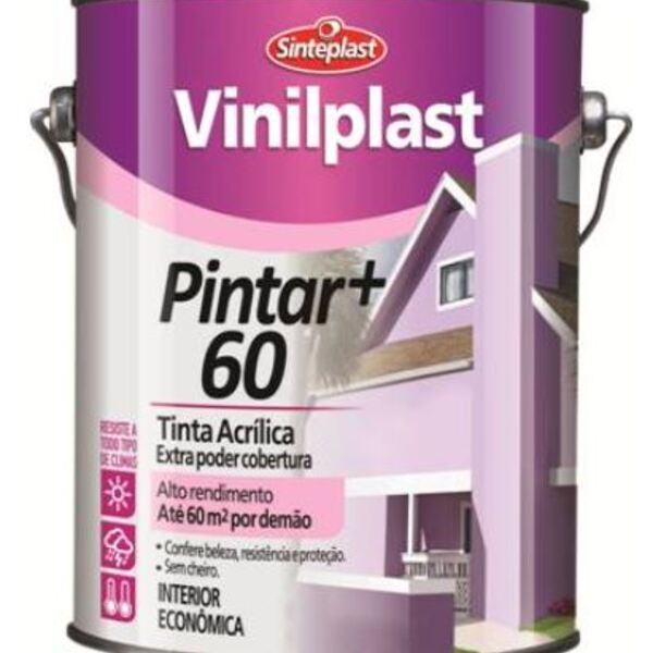 Tinta Acrílica Interior Vinilplast - 3,6 Lt Cor Vermelho Vibr