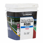Tinta Acrílica para Piso Fosca Premium Cinza 18L Luxens