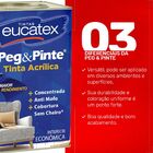 Tinta Acrílica Peg & Pinte Econômica 18l Fosco Sem Cheiro Ama