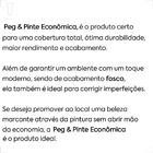 Tinta Acrílica Peg & Pinte Econômica 18l Fosco Sem Cheiro Ver