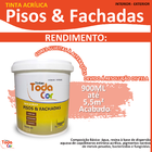 Tinta Acrílica Pisos E Fachadas 900ml Branco