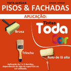 Tinta Acrílica Pisos E Fachadas 900ml Branco