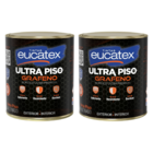 Tinta Acrílica Super Piso Exterior E Interior Cor Cinza 3,6l